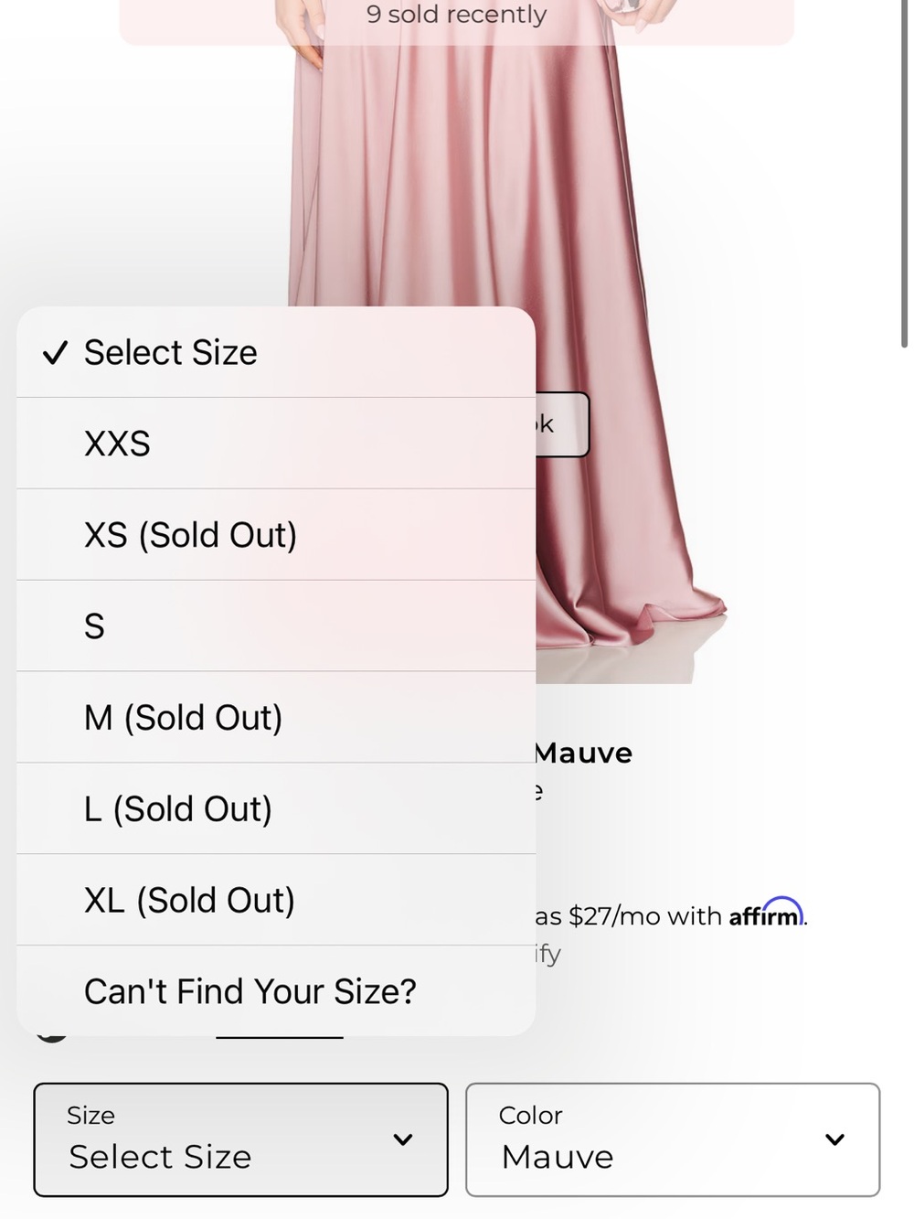 REVOLVE Maxi Dress in Dusty Rose Pink - Picture 6 of 6